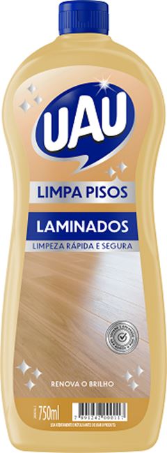 LIMPA PISOS UAU LAMINADO           750ML