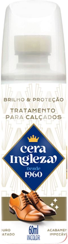 CERA LIQ CALCADOS INGLEZA INCOLOR   60ML