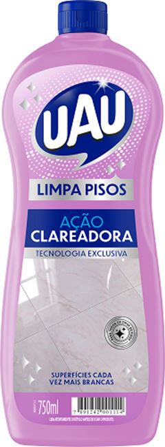 LIMPA PISOS UAU ACAO CLAREADORA    750ML