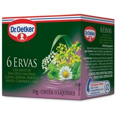 CHA DR.OETKER 6 ERVAS C/10UN-8321    10G