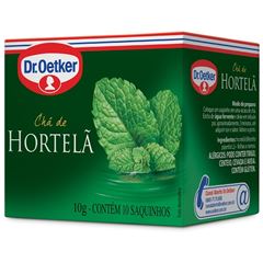 CHA DR.OETKER HORTELA C/10UN-8055    10G