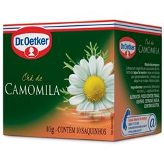 CHA DR.OETKER CAMOMILA C/10UN-8017   10G