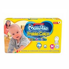 FRALDA D&N MAMY JUMBO M-0209 1X34UN 