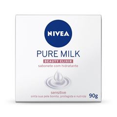 SAB NIVEA PUR MILK SENSITIVE-7854 12X90G