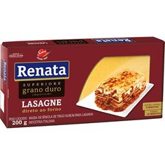 RENATA SUP GRANO DURO LASANHA    15X200G