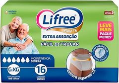 FRALDA GERIAT LIFREE EXTR ABS G/XG1X16UN