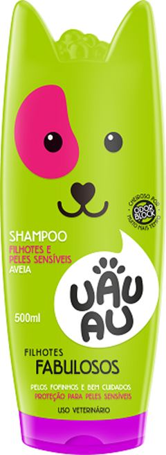 LINHA PET SHAMPOO FILHOTES UAUAU   500ML