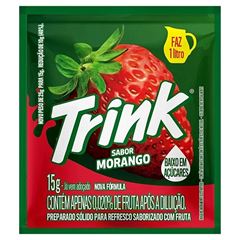 REFRESCO TRINK MORANGO-      15X15G