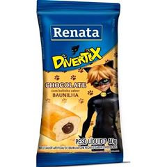 MINIBOLO RENATA DIVERTIX BAUN C/CHOC 40G