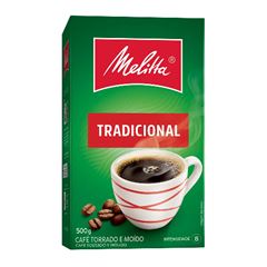 CAFE MELITTA TRADICIONAL MOIDO      500G