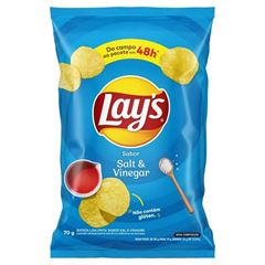 LAYS SALT VINEGAR                 70G.