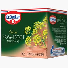 CHA DR.OETKER ERVA DOCE C/10UN 8048- 16G