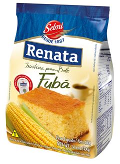 MISTURA PARA BOLO RENATA FUBA       400G