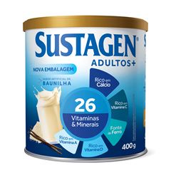 SUSTAGEN INSTAN 400G BAUNILHA         