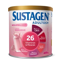 SUSTAGEN INSTAN 400G MORANGO     