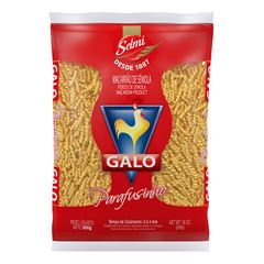 GALO VERM. SEMOLA PARAFUSINHO    20X500G