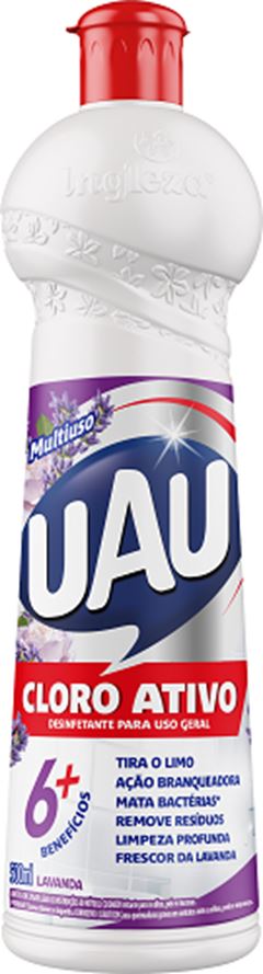 MULT USO UAU CLORO ATIVO LAVANDA   500ML