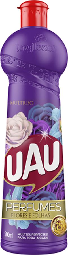 MULT USO UAU TECH FLORES E FOLHAS 500ML$